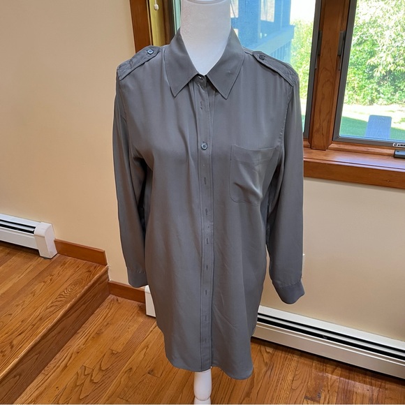 Equipment Silk Button Down - Picture 1 of 10